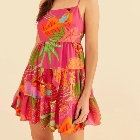 FARM Rio Dresses & Skirts - farm rio backless mini dress